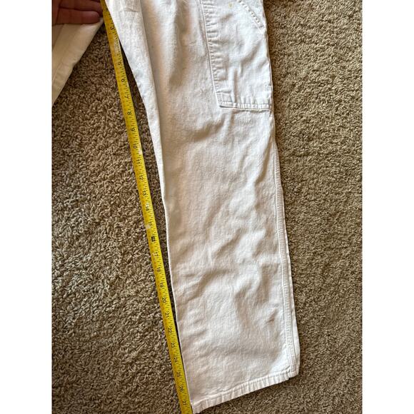 Dickies x Sherwin Williams 34x32 White Painted Painters Carpenter Workwear Pant - Picture 10 of 12
